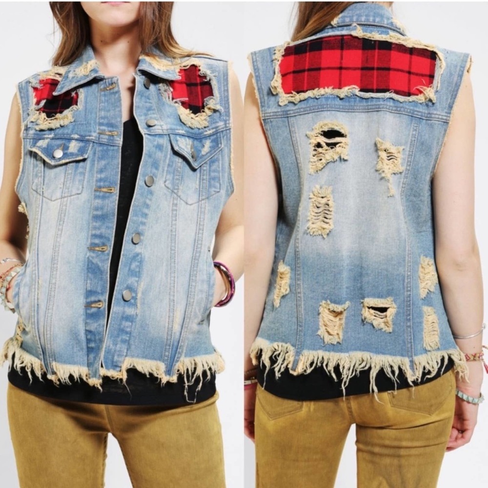 UNIF Denim Vest